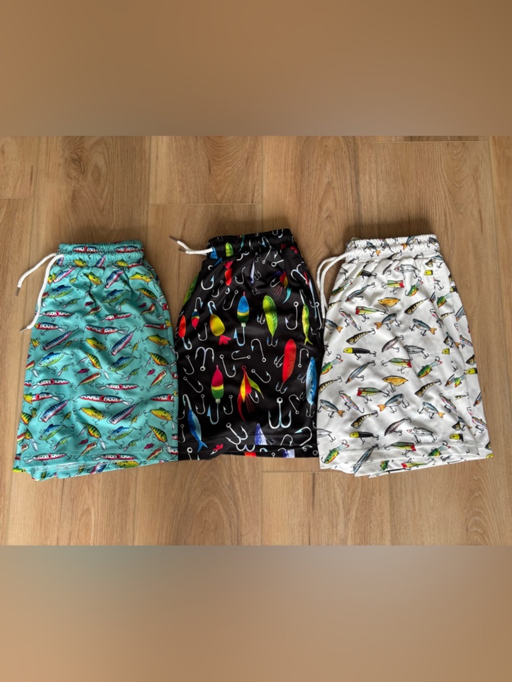 NWOT
Men’s 3 pack fishing shorts with pockets